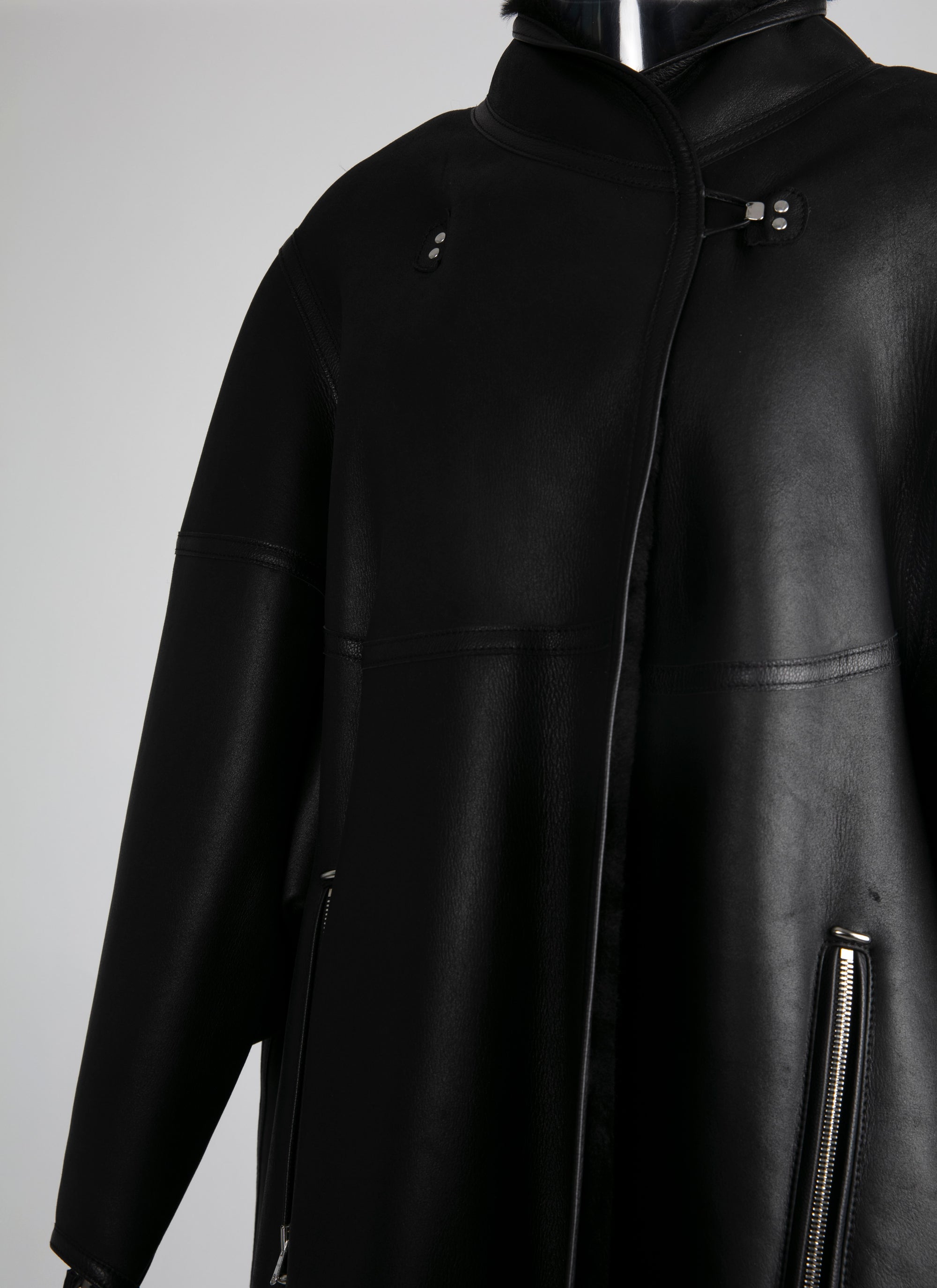 Wool edition coat - Black intense