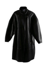 Wool edition coat - Black intense