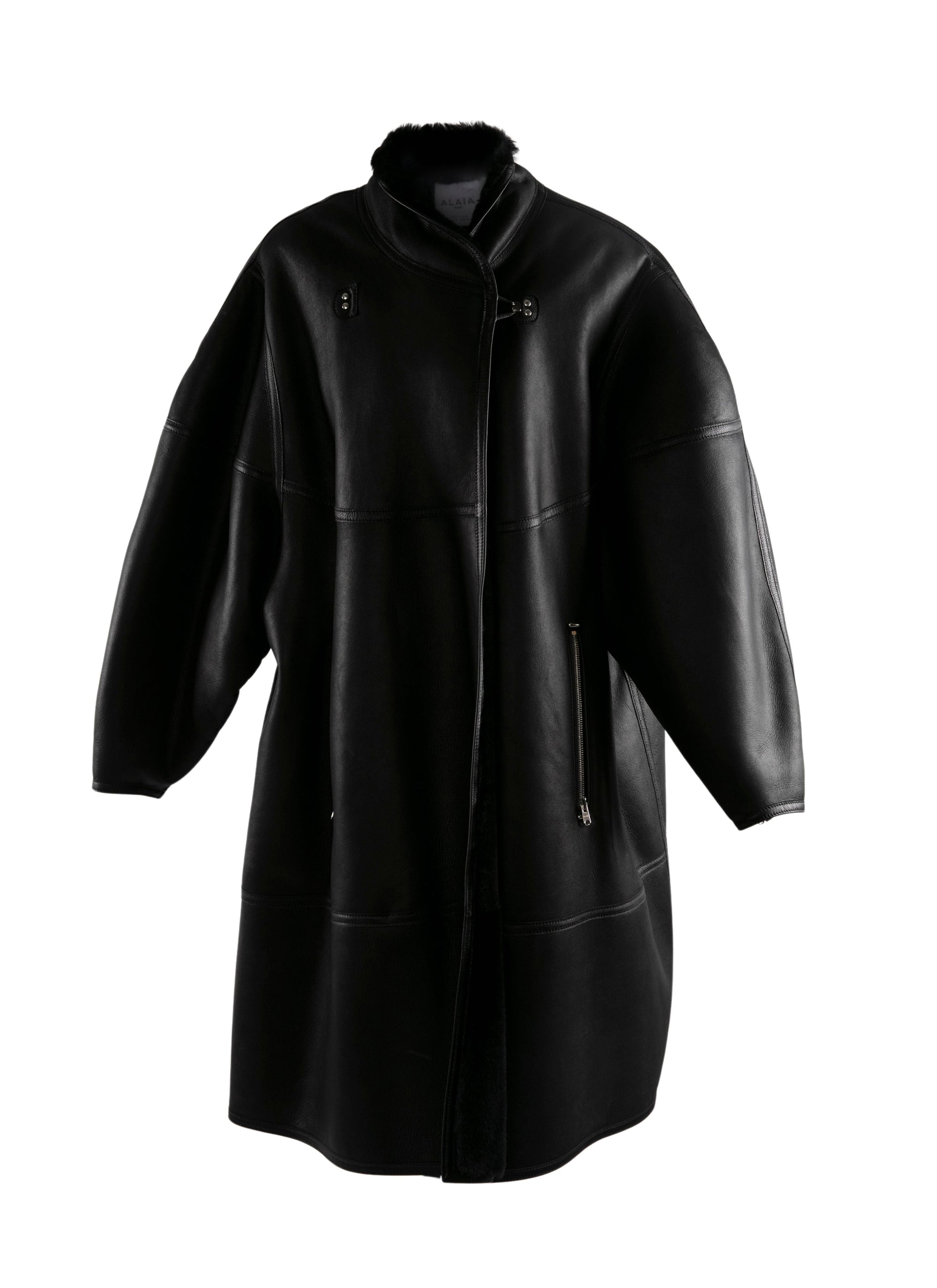 Wool edition coat - Black intense