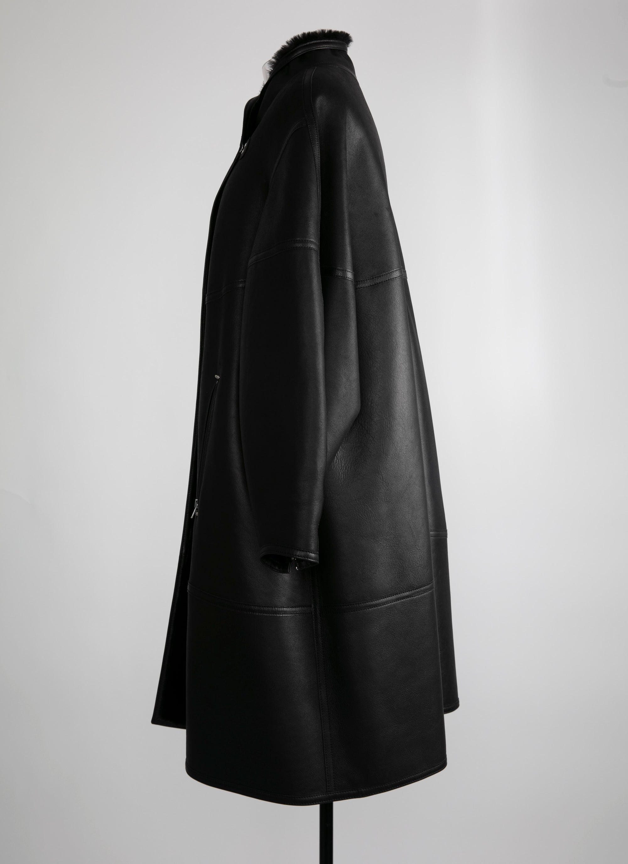 Wool edition coat - Black intense