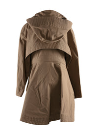 Manteau léger court ceinturé - Beige