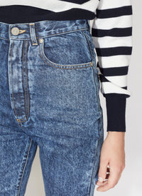 Duffle-coat en laine en laine - Marine
