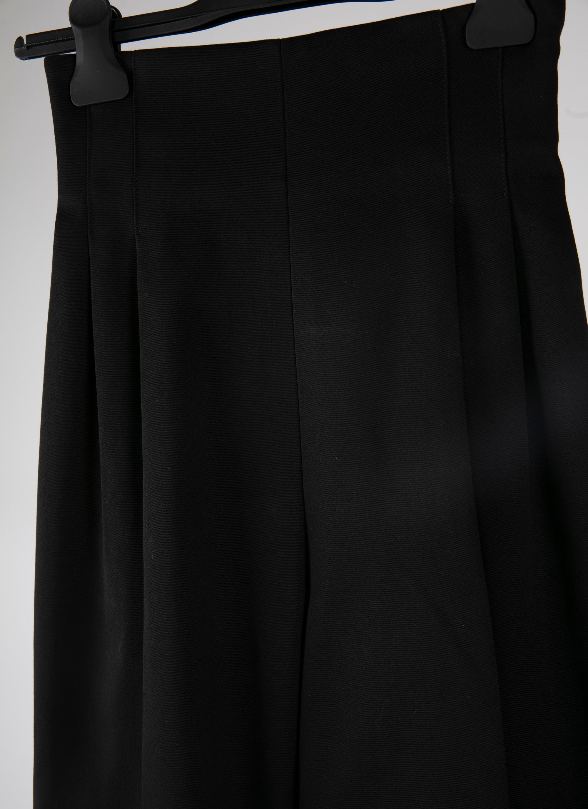 Pantalon droit fluide - Noir intense