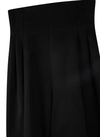 Pantalon droit fluide - Noir