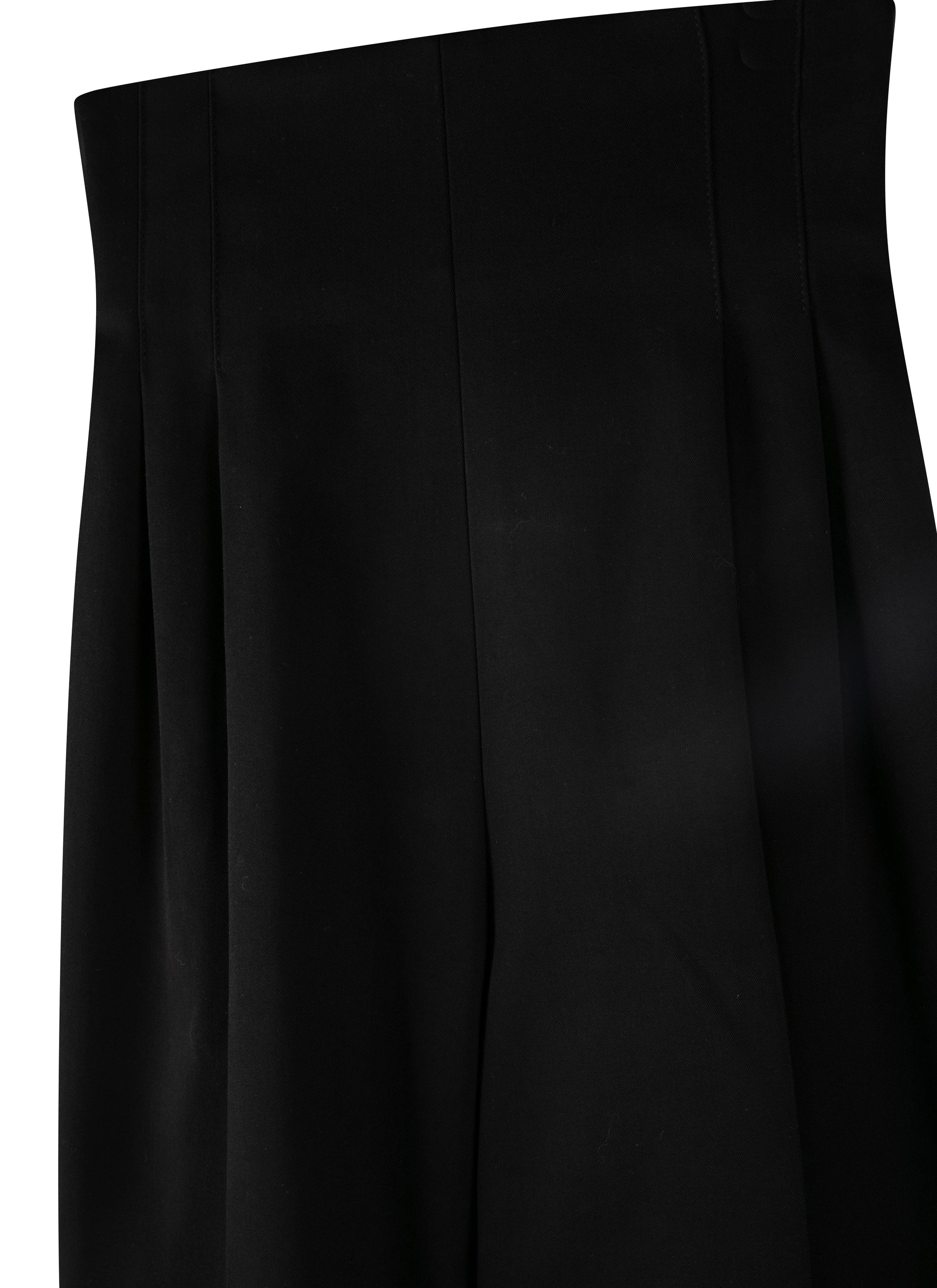 Pantalon droit fluide - Noir