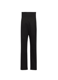 Pantalon droit fluide - Noir