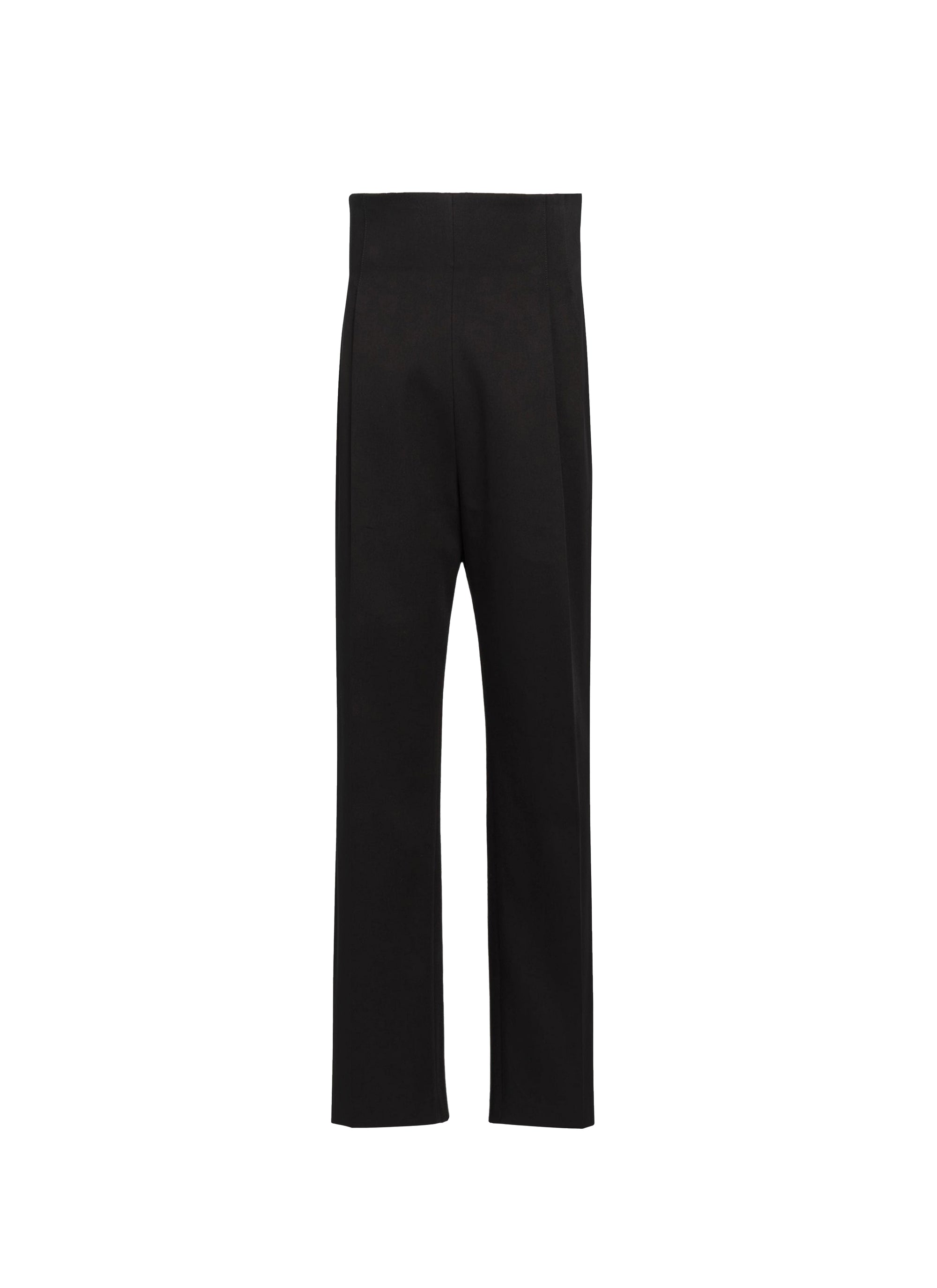 Pantalon droit fluide - Noir