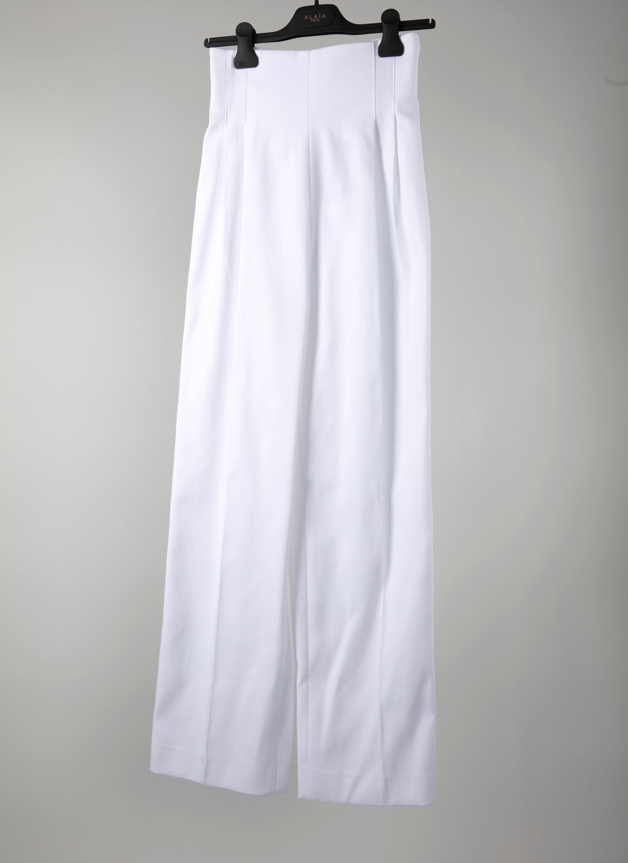 Pantalon droit fluide - Blanc
