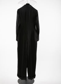 Combinaison en laine - Noir