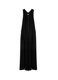 Combinaison sans manches oversize zippée - Noir