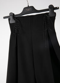 Short en laine - Noir
