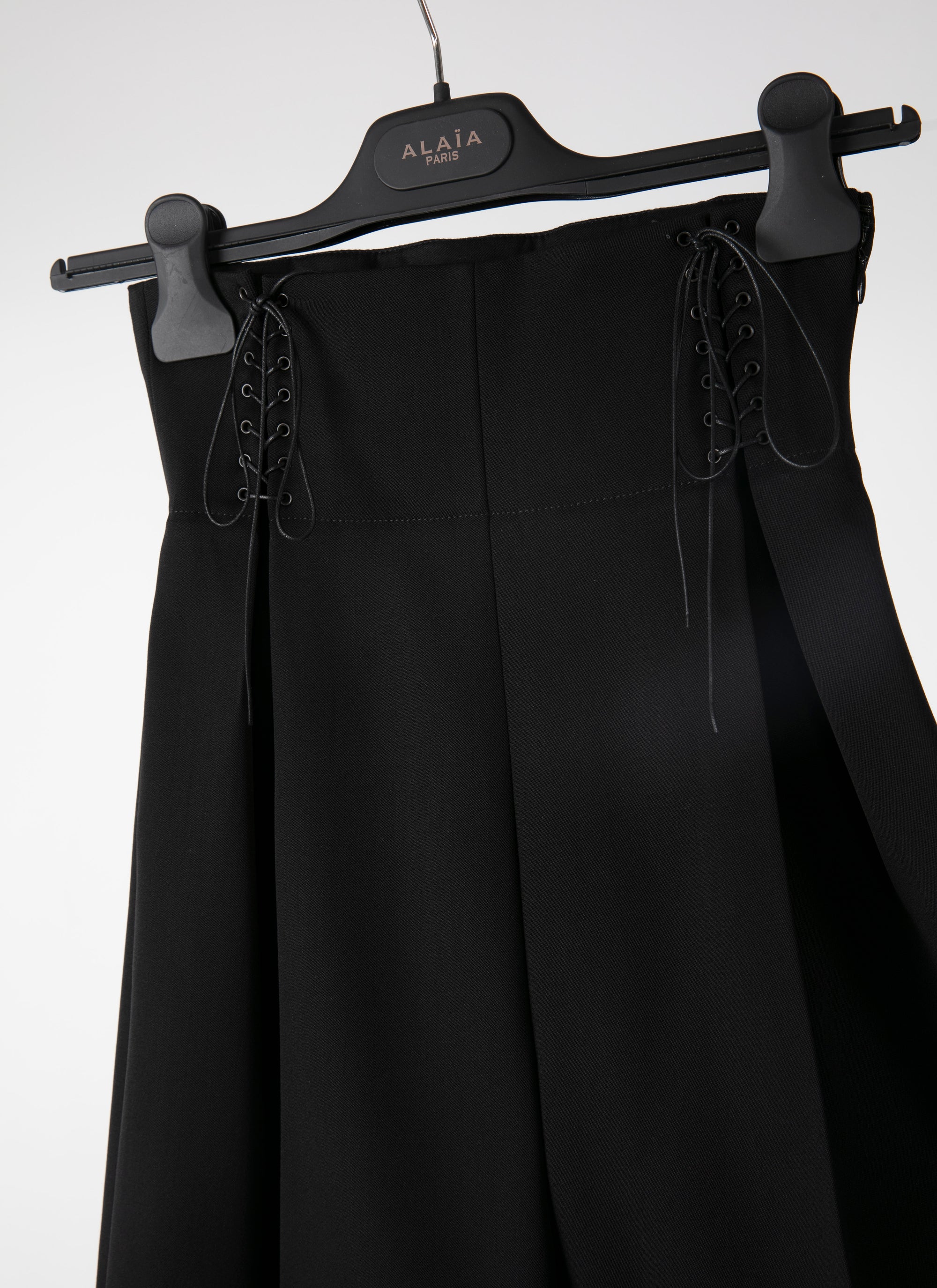 Short en laine - Noir