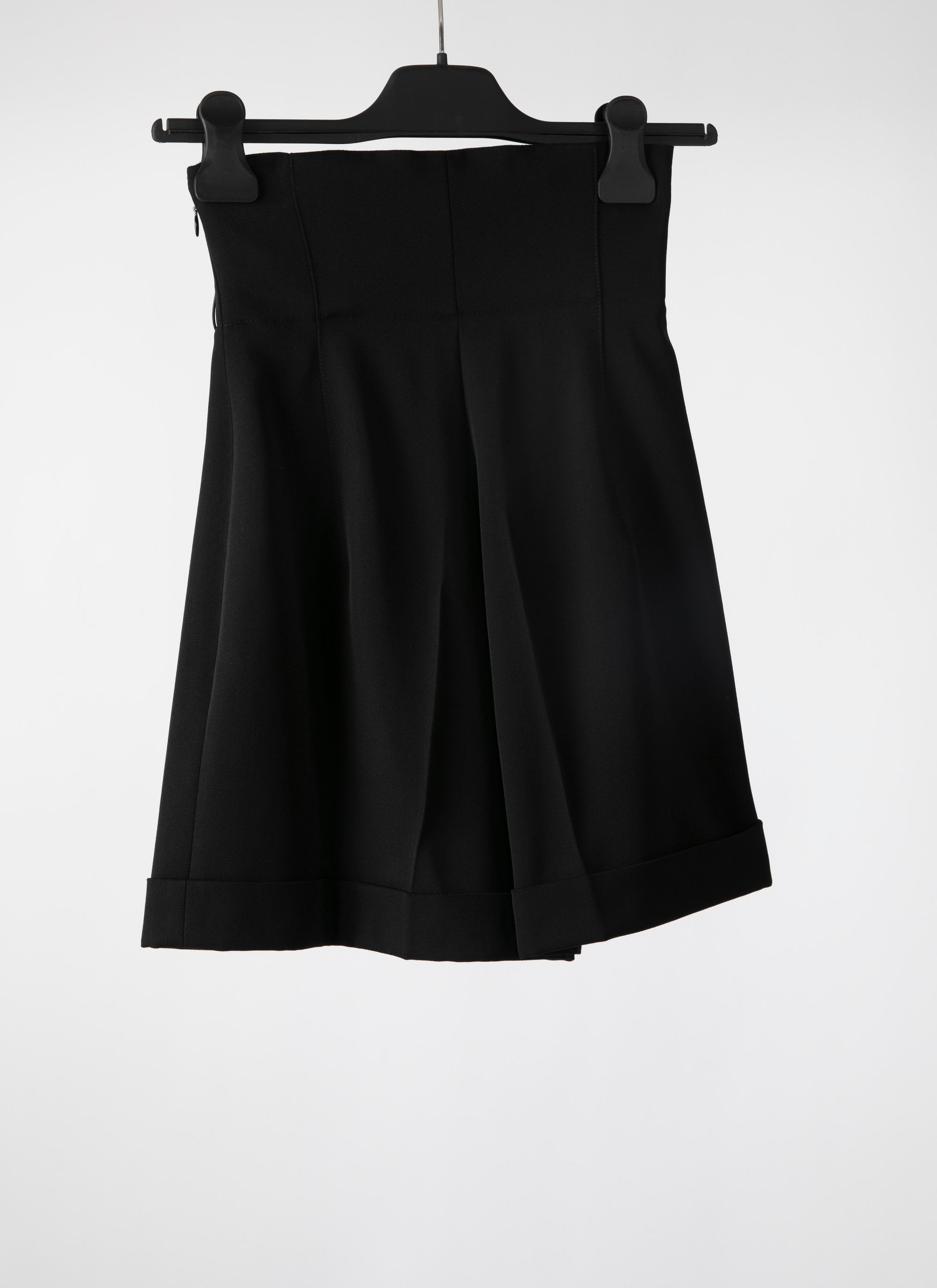 Short en laine - Noir