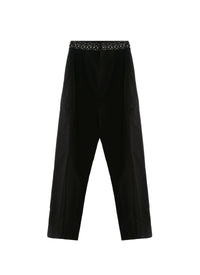 Pantalon taille basse - Noir