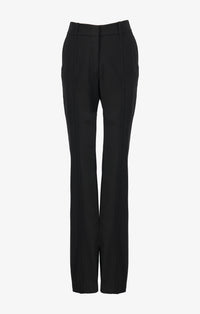 Pantalon ajusté en laine - Noir Alaïa
