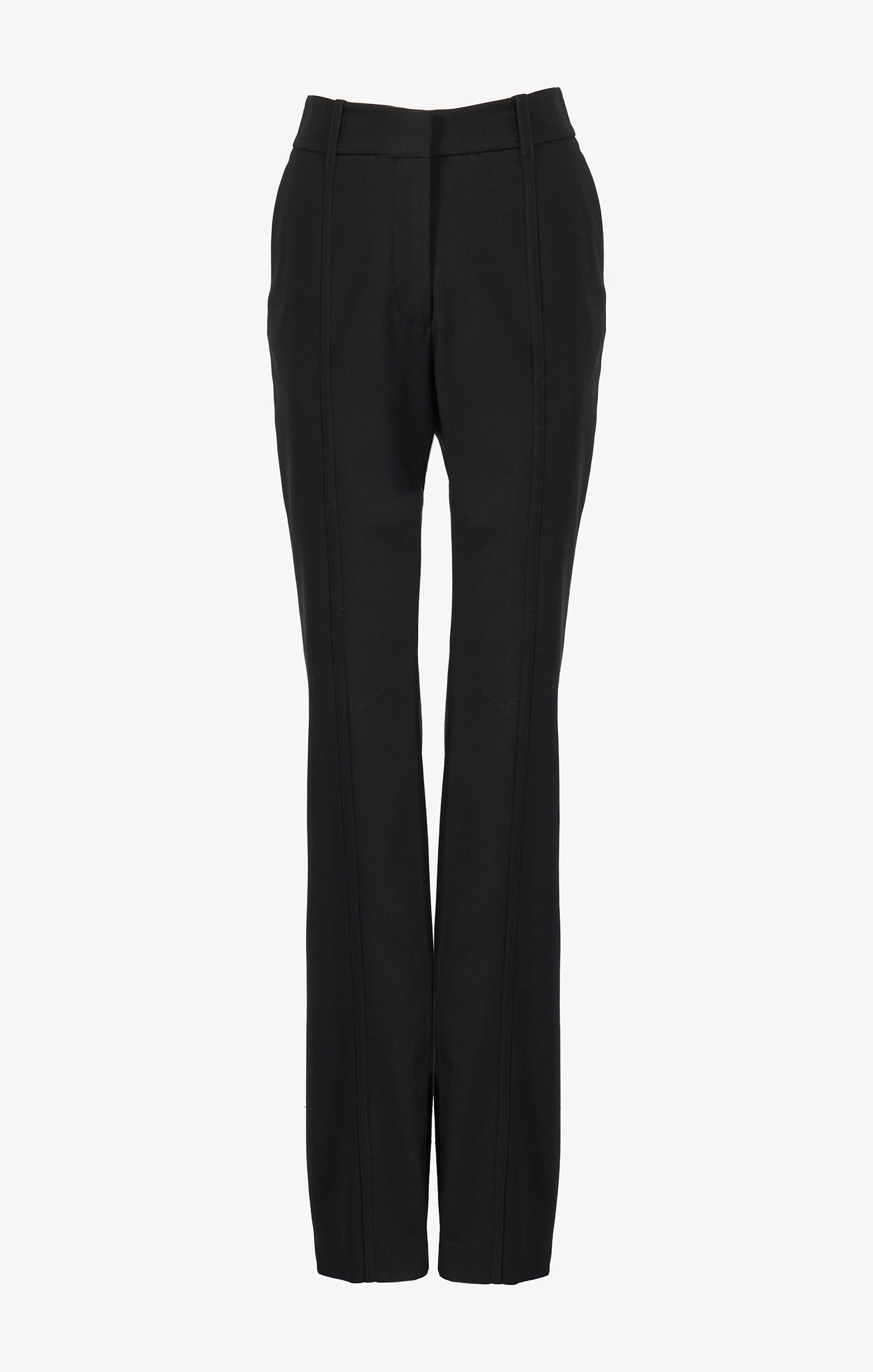 Pantalon ajusté en laine - Noir Alaïa