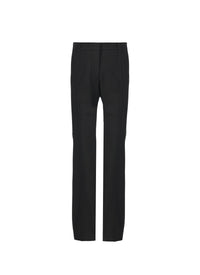 Pantalon ajusté en laine - Noir Alaïa