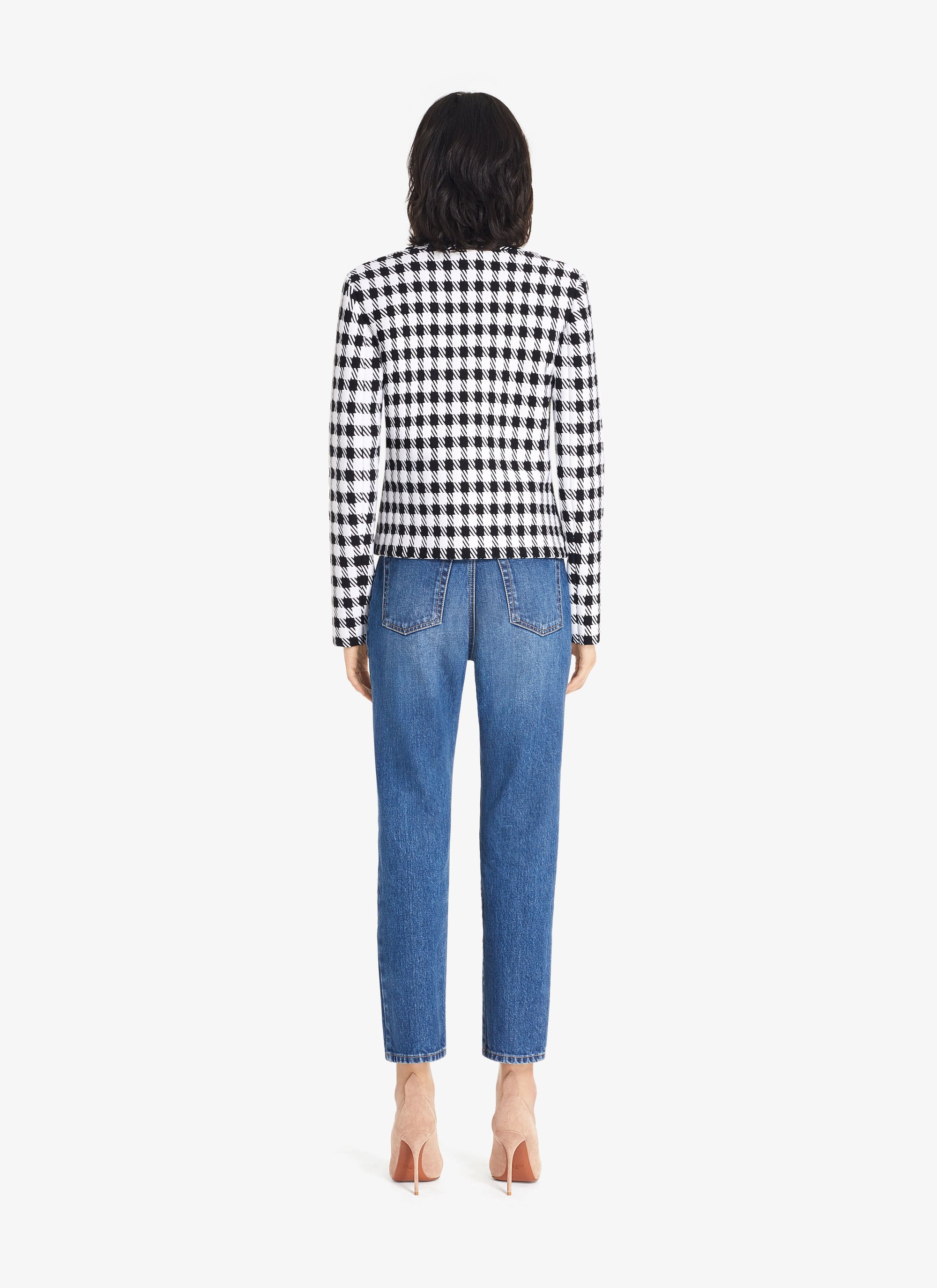 High Waisted Jeans - Jeans Blue