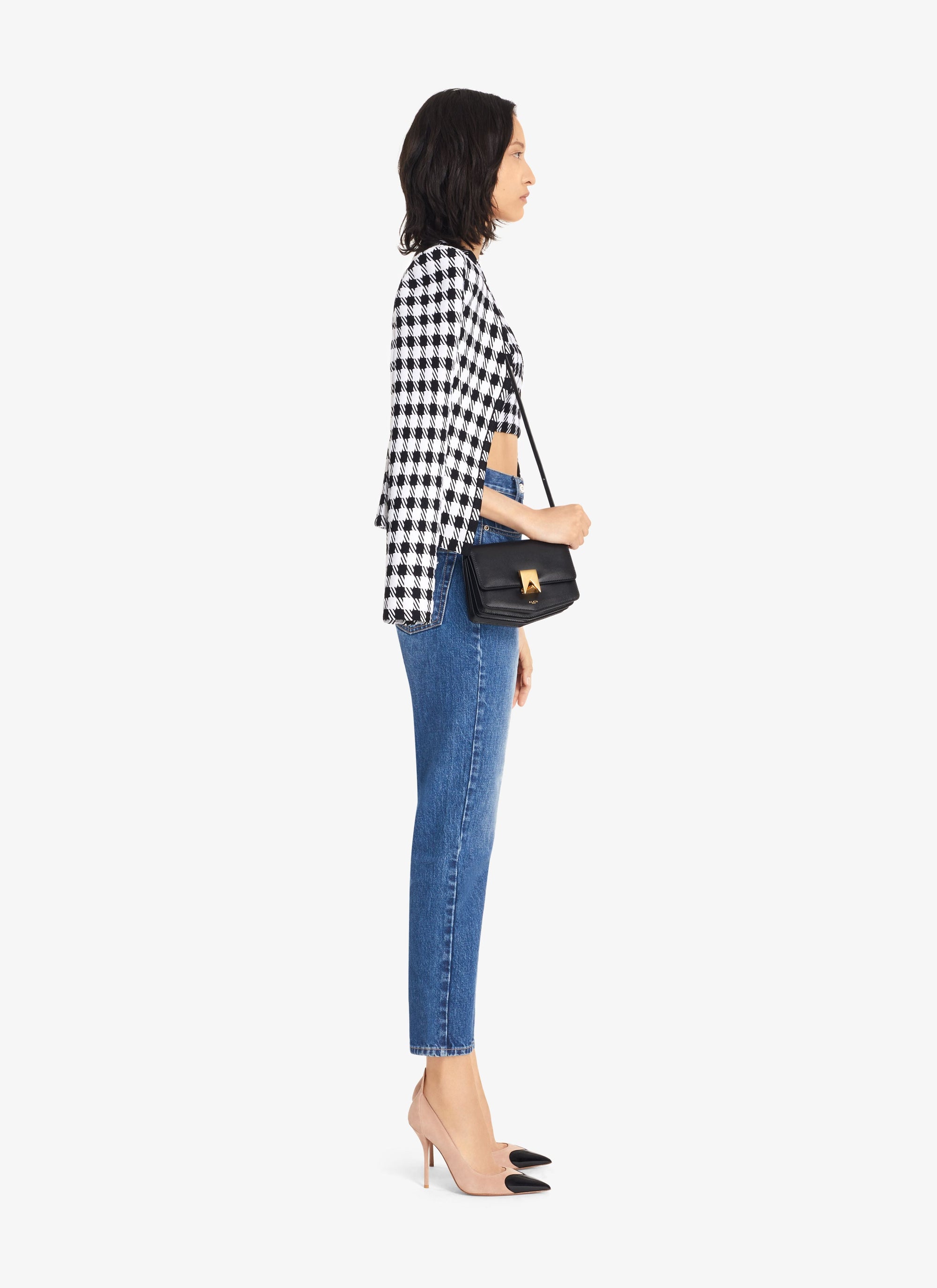 High Waisted Jeans - Jeans Blue