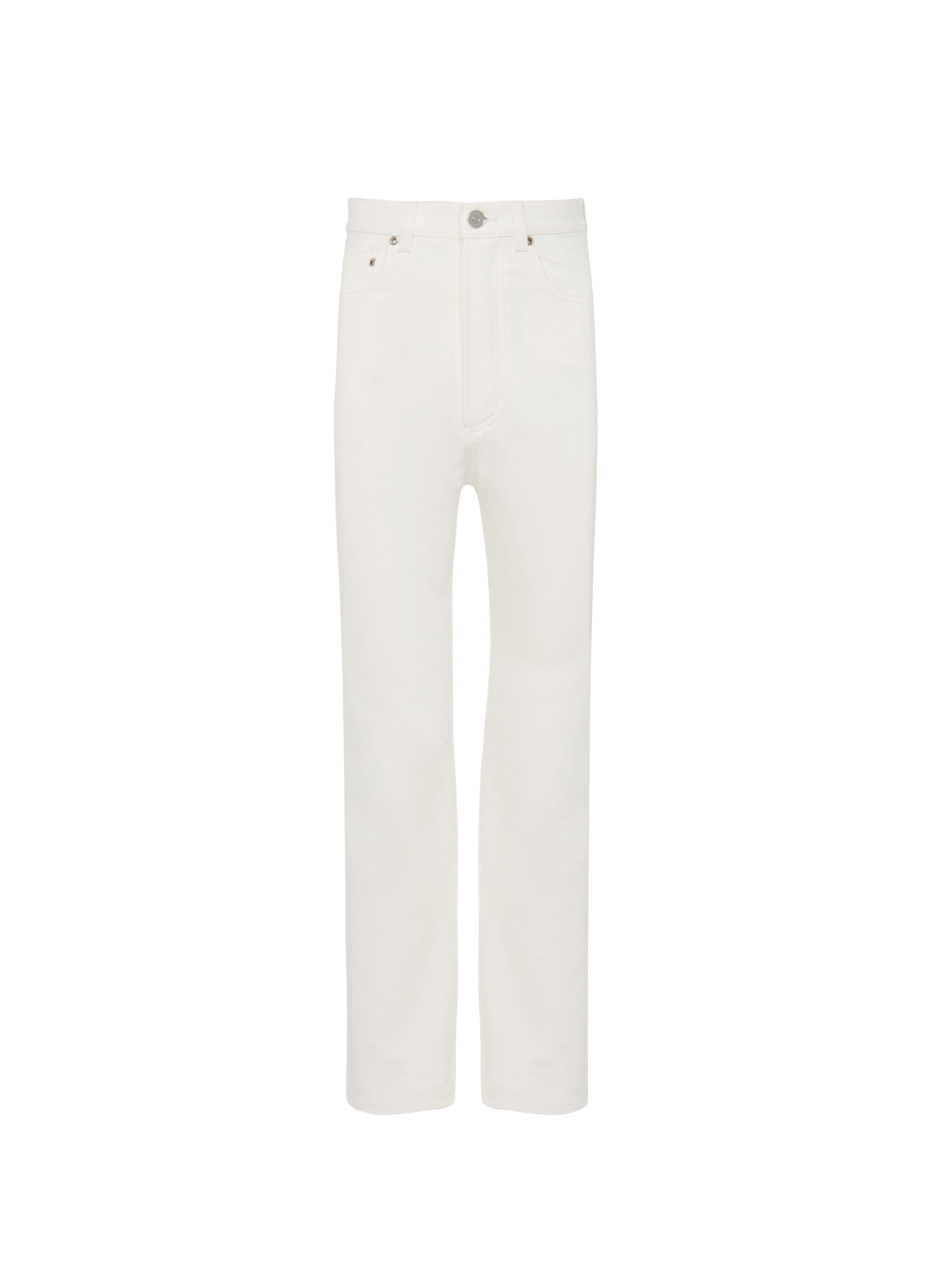 High waisted jeans - White