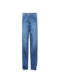 Jean à taille basse - Bleu Jeans