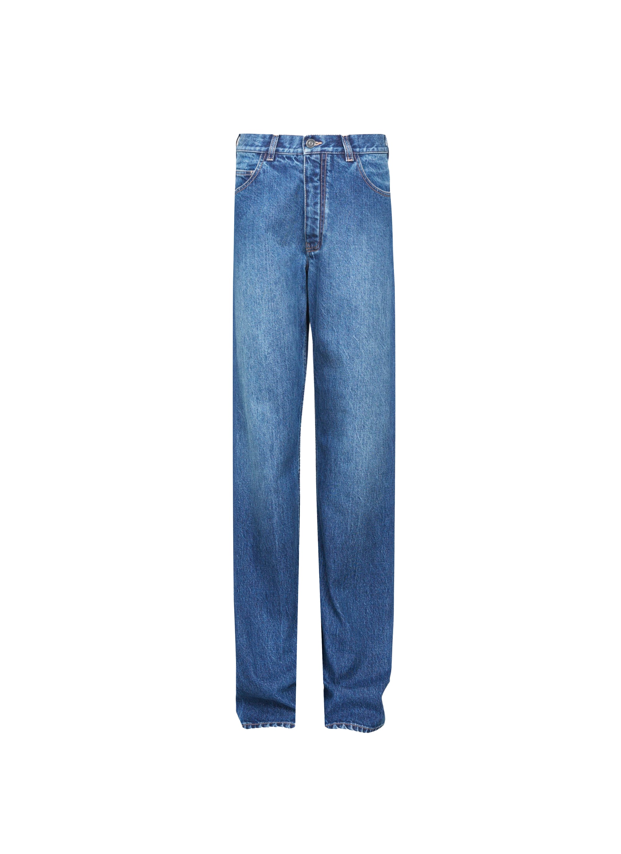 Jean à taille basse - Bleu Jeans