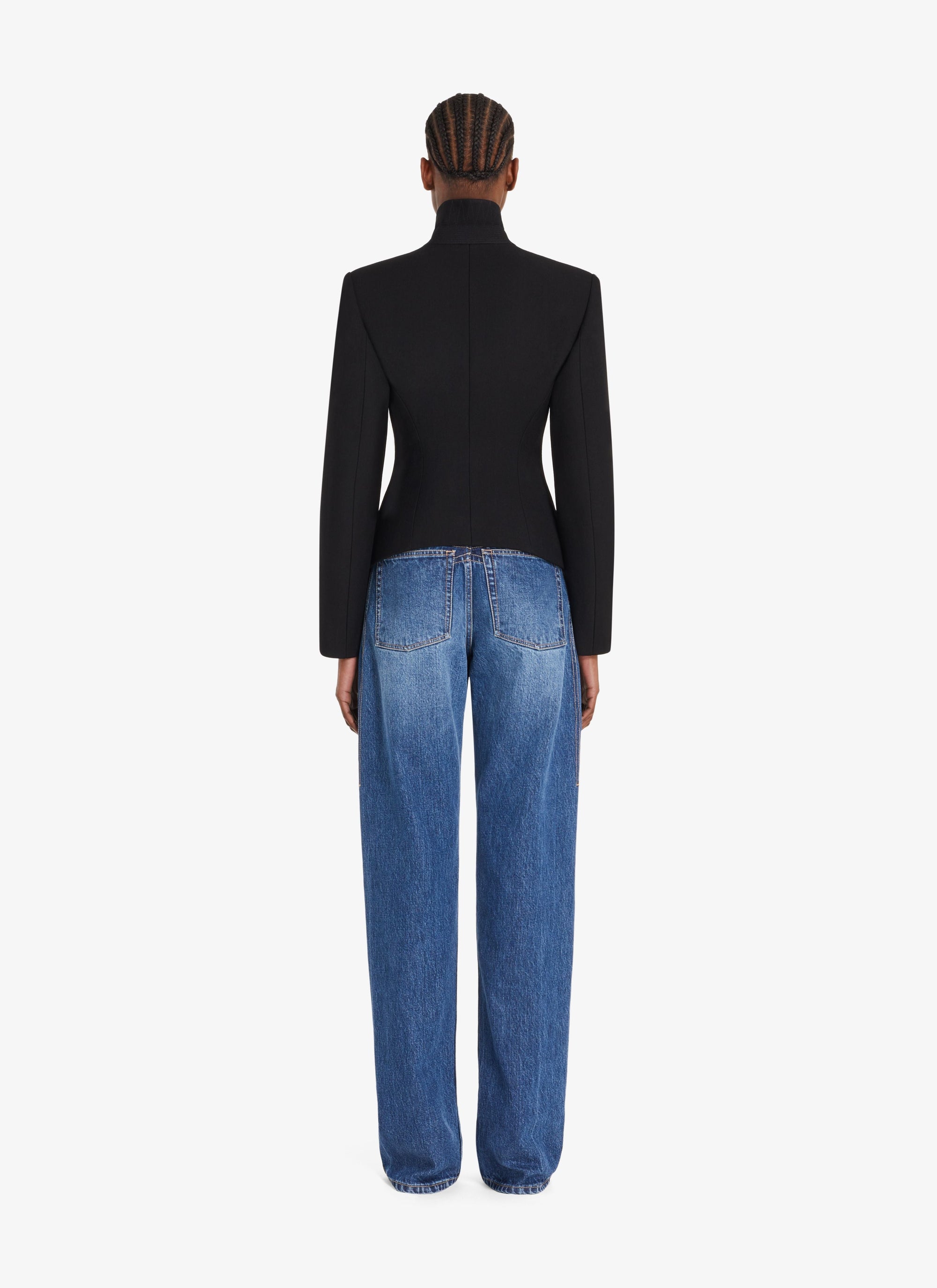 Jean à taille basse - Bleu Jeans