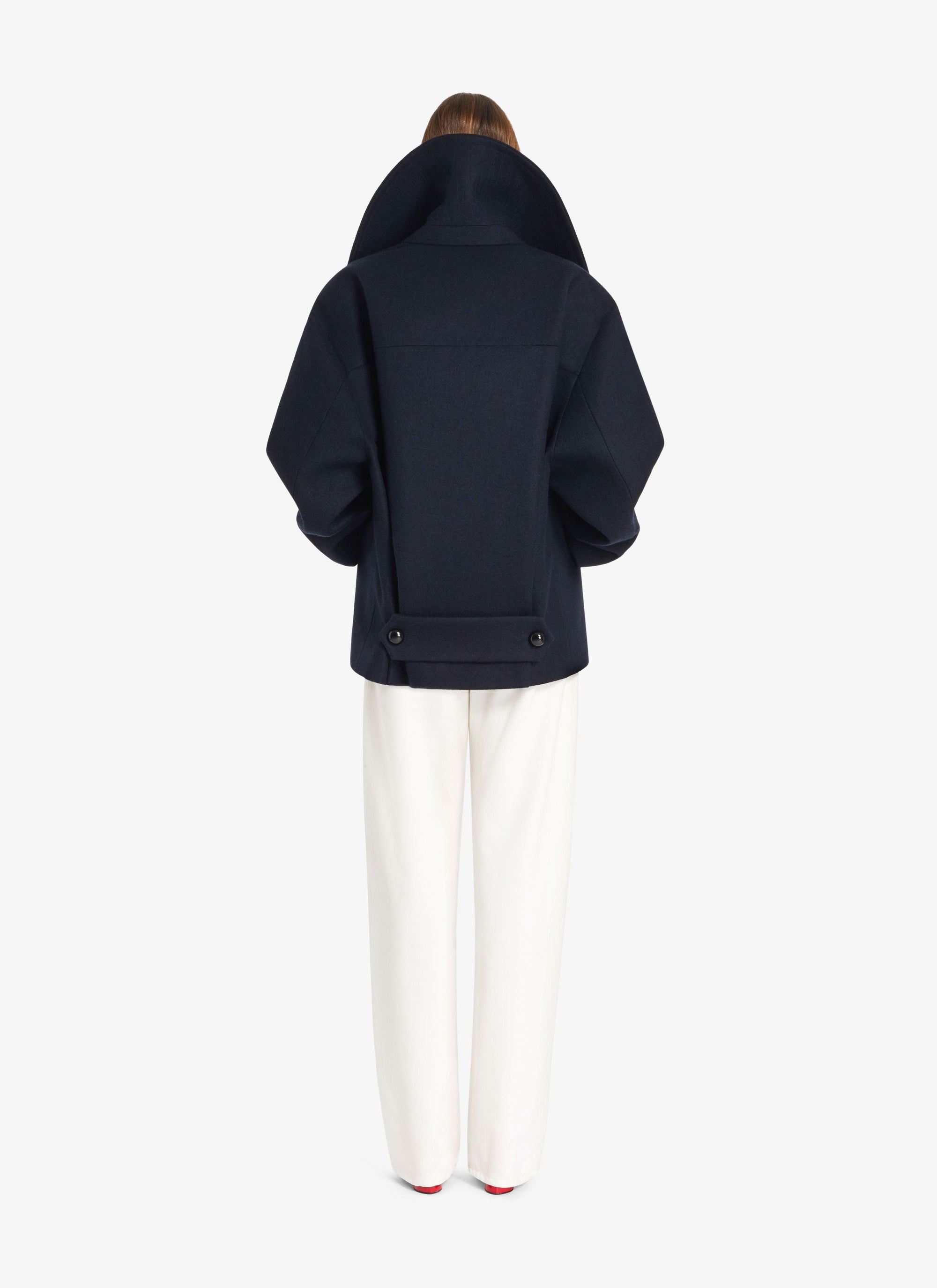 Low rise jeans - White