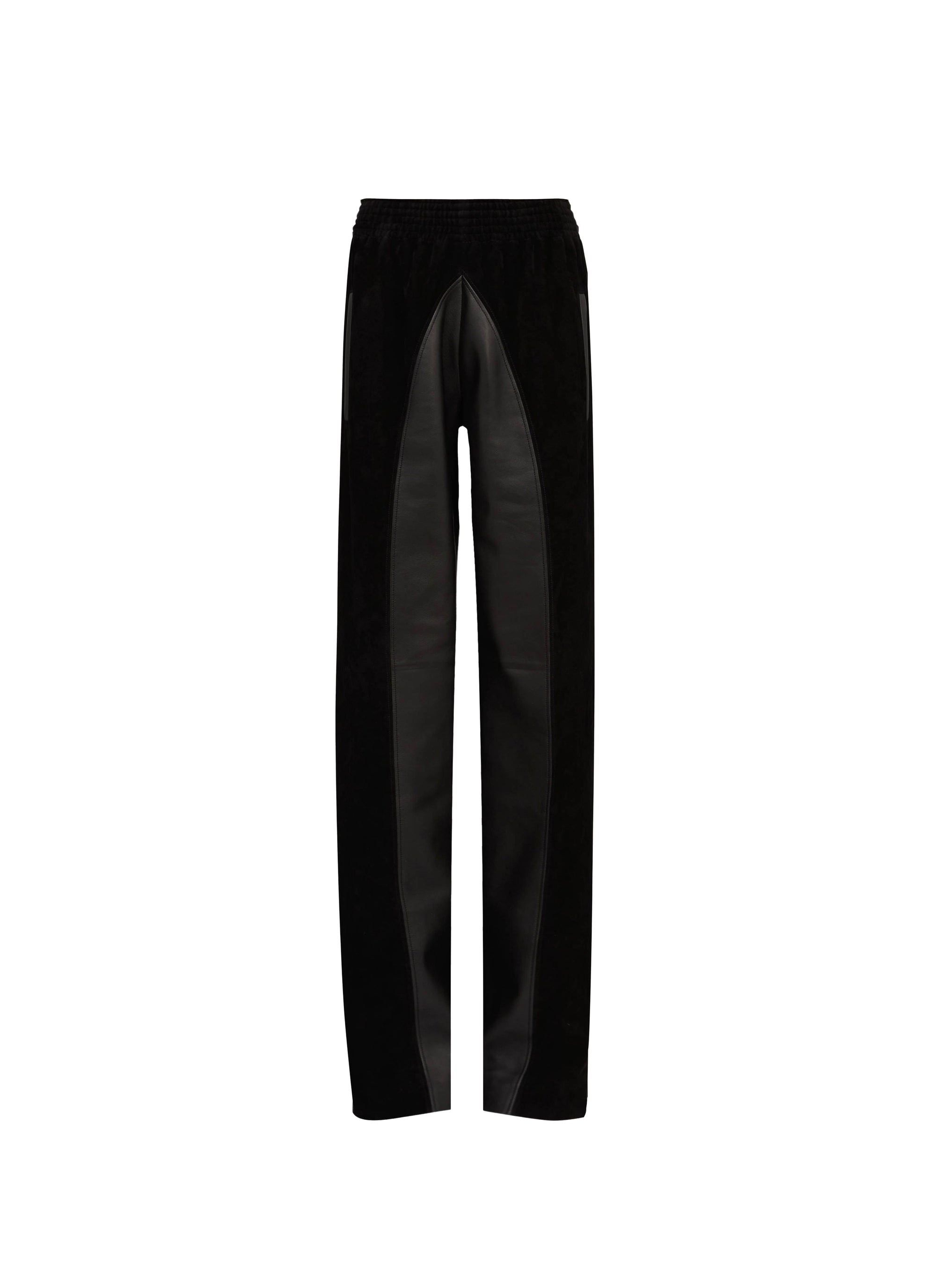 Suede leather trousers - Black Alaïa