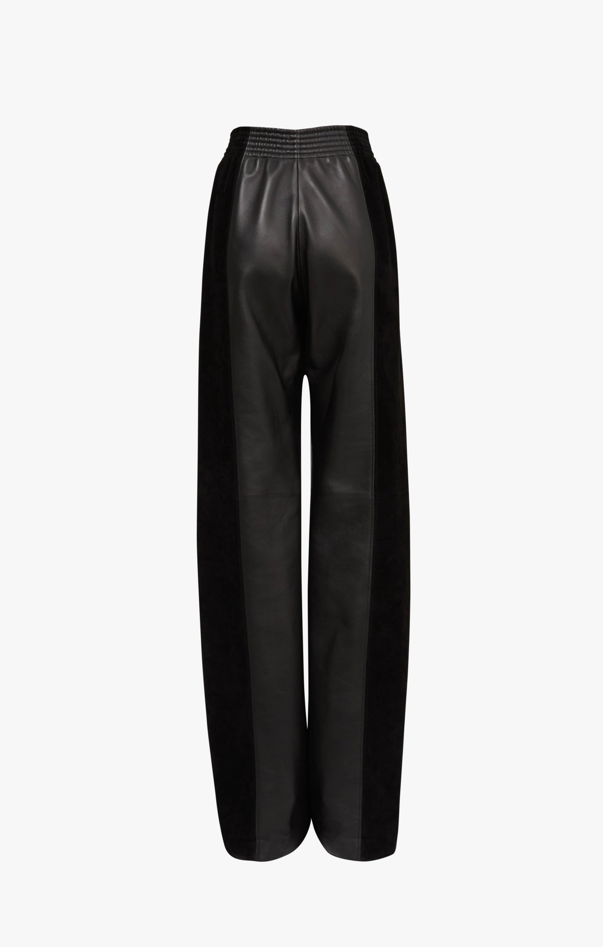 Suede leather trousers - Black Alaïa