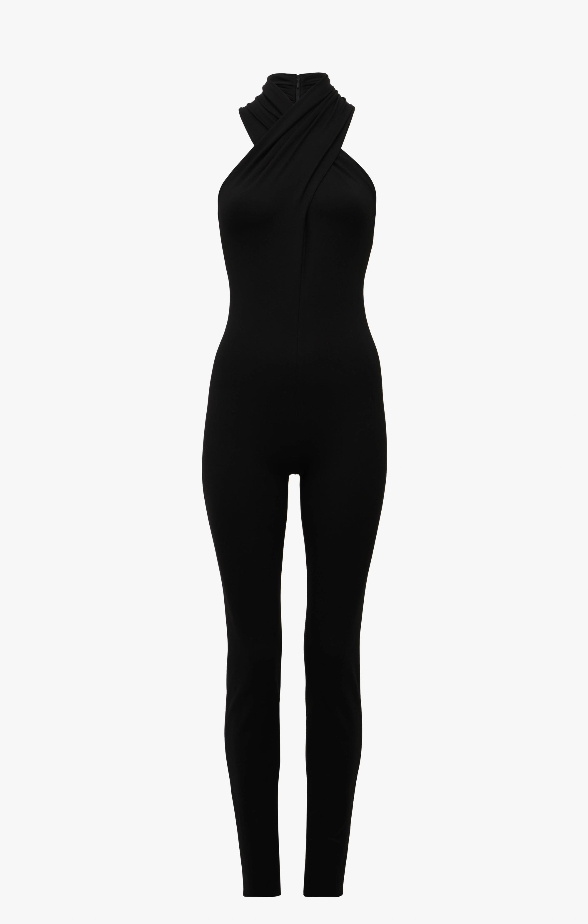 Body-Conscious Jumpsuit - Black Alaïa