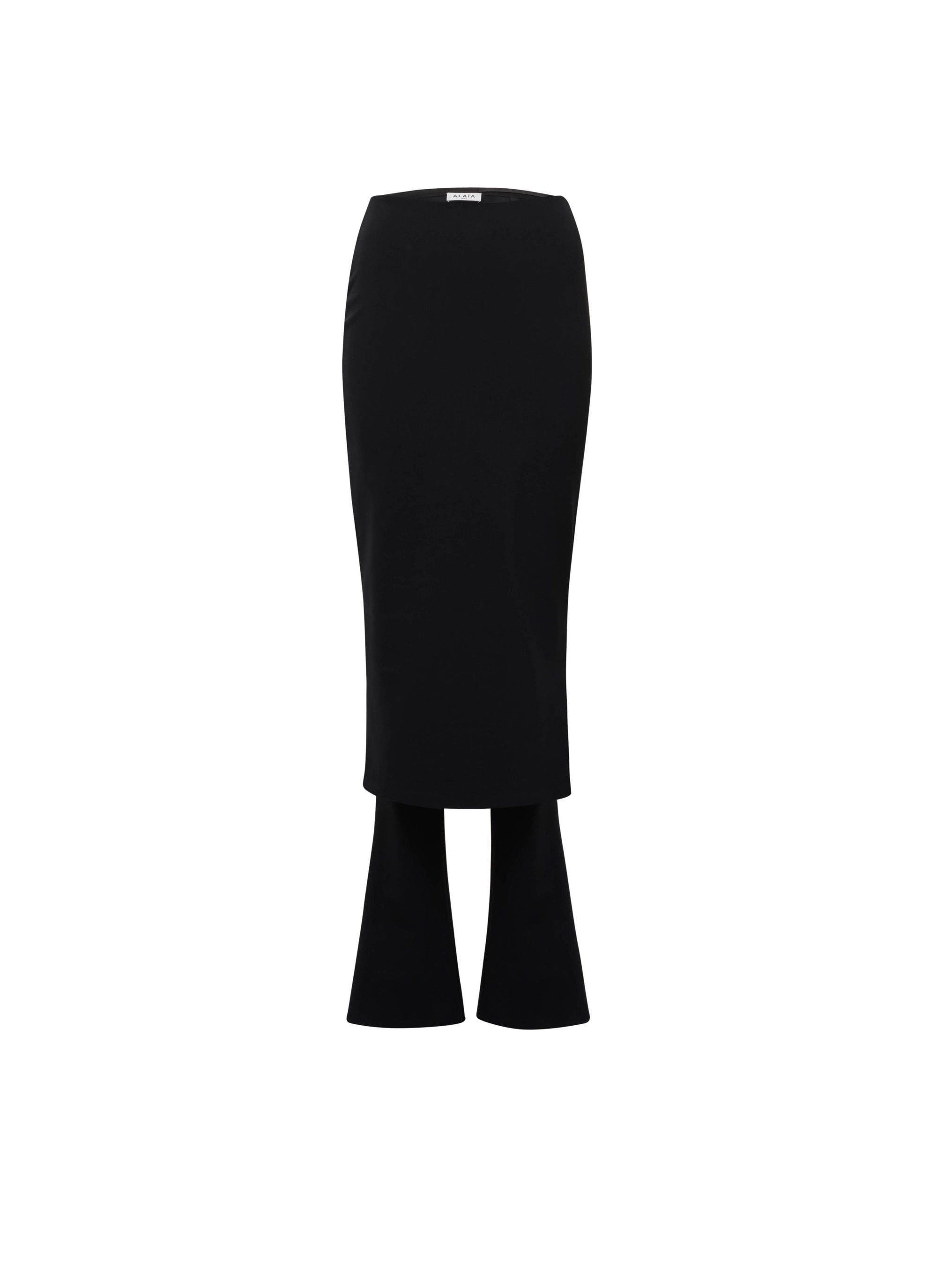 Double stretch canvas skirt and trousers - Black Alaïa