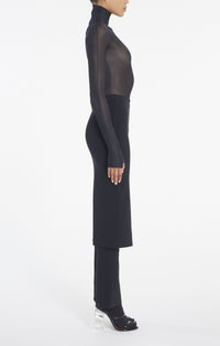 Double stretch canvas skirt and trousers - Black Alaïa