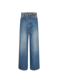 Low-rise Jeans - Vintage Blue