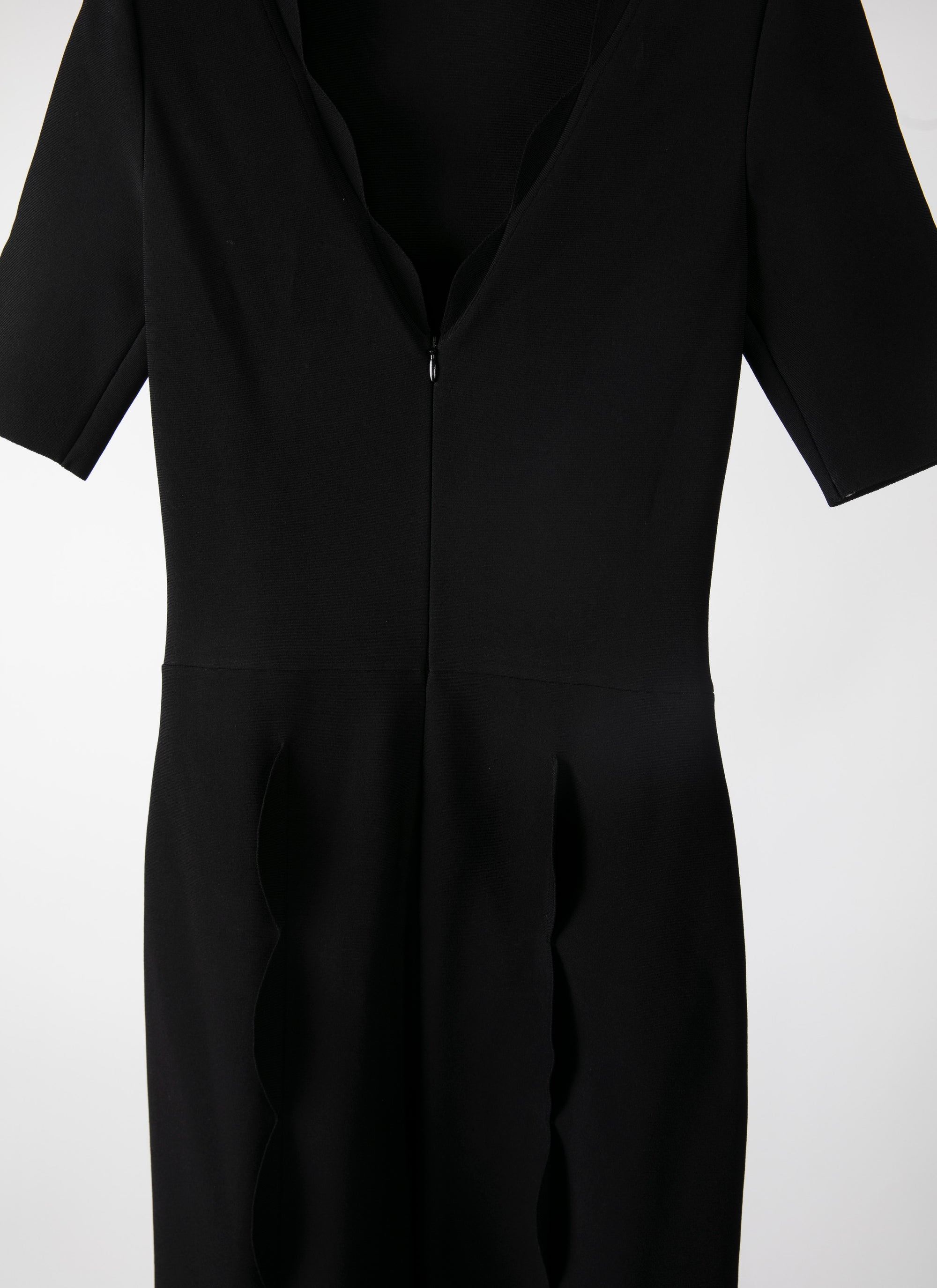 Combinaison manches courtes col v - Noir