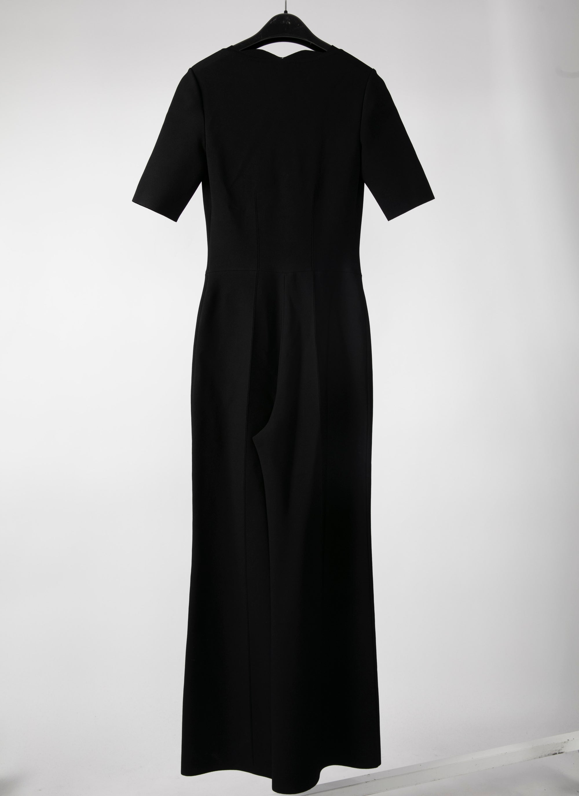 Combinaison manches courtes col v - Noir
