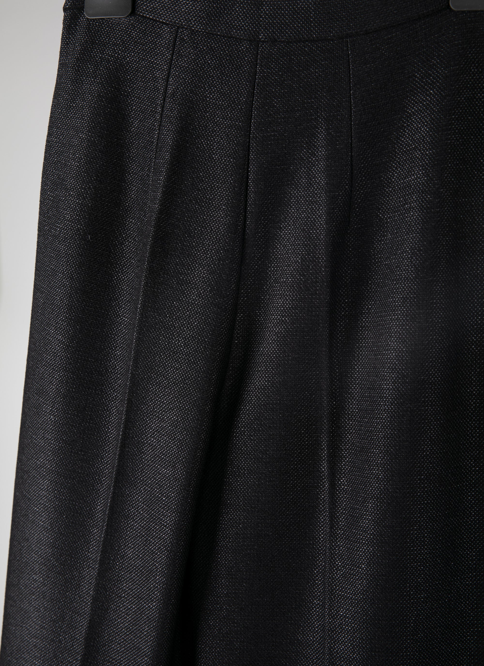 Pantalon large fermeture côté - Noir