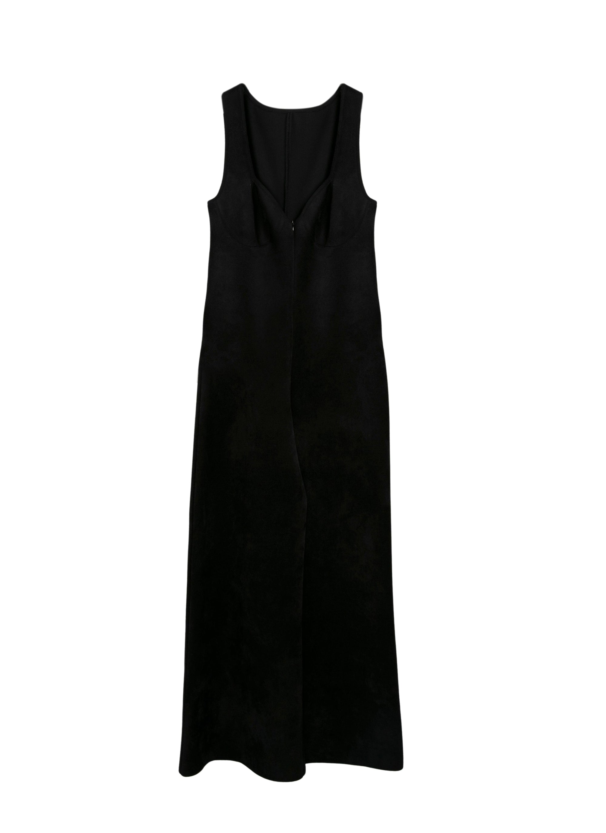 Combinaison sans manches en laine - Noir