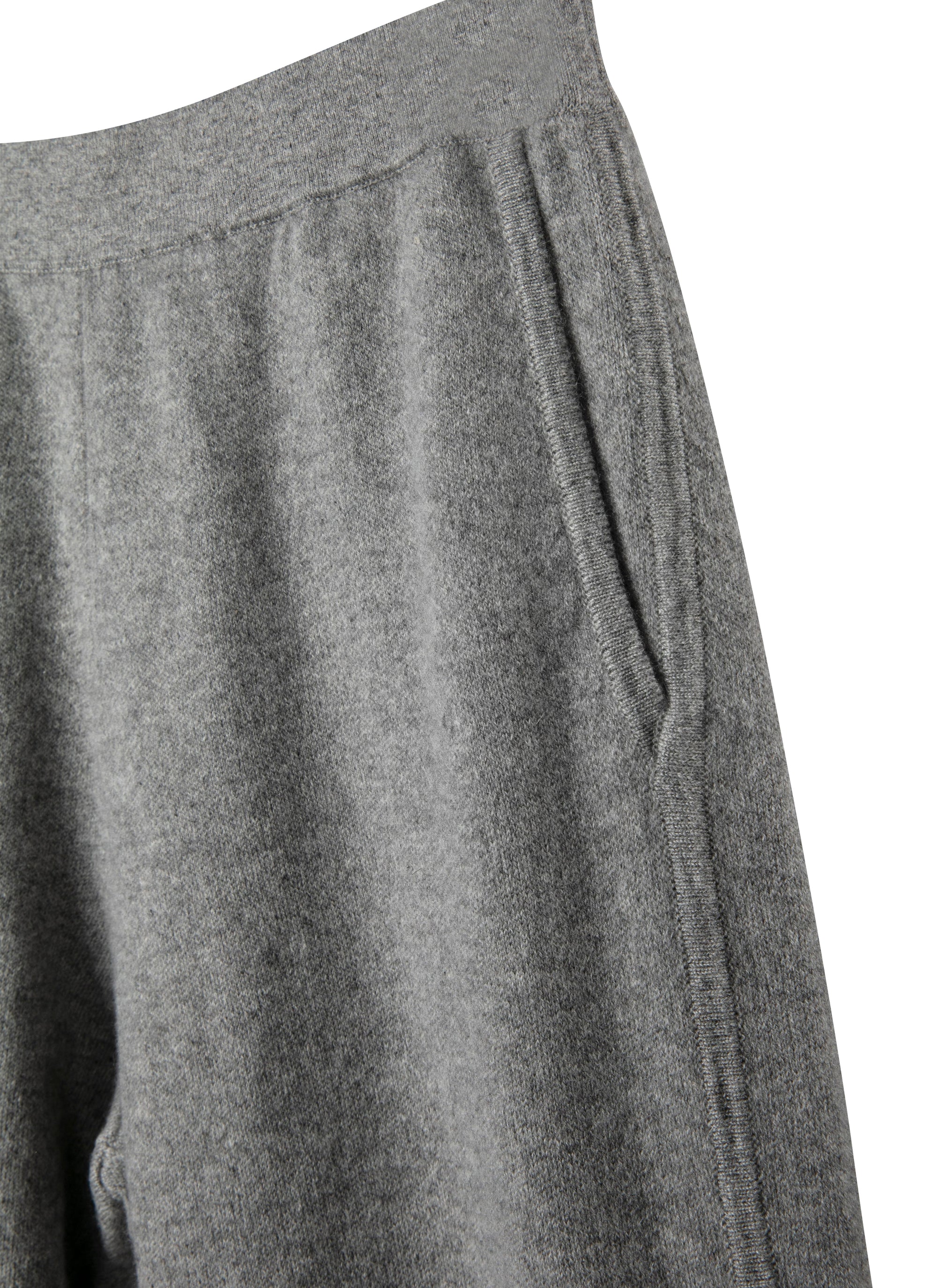 Cashmere trousers - Heather grey