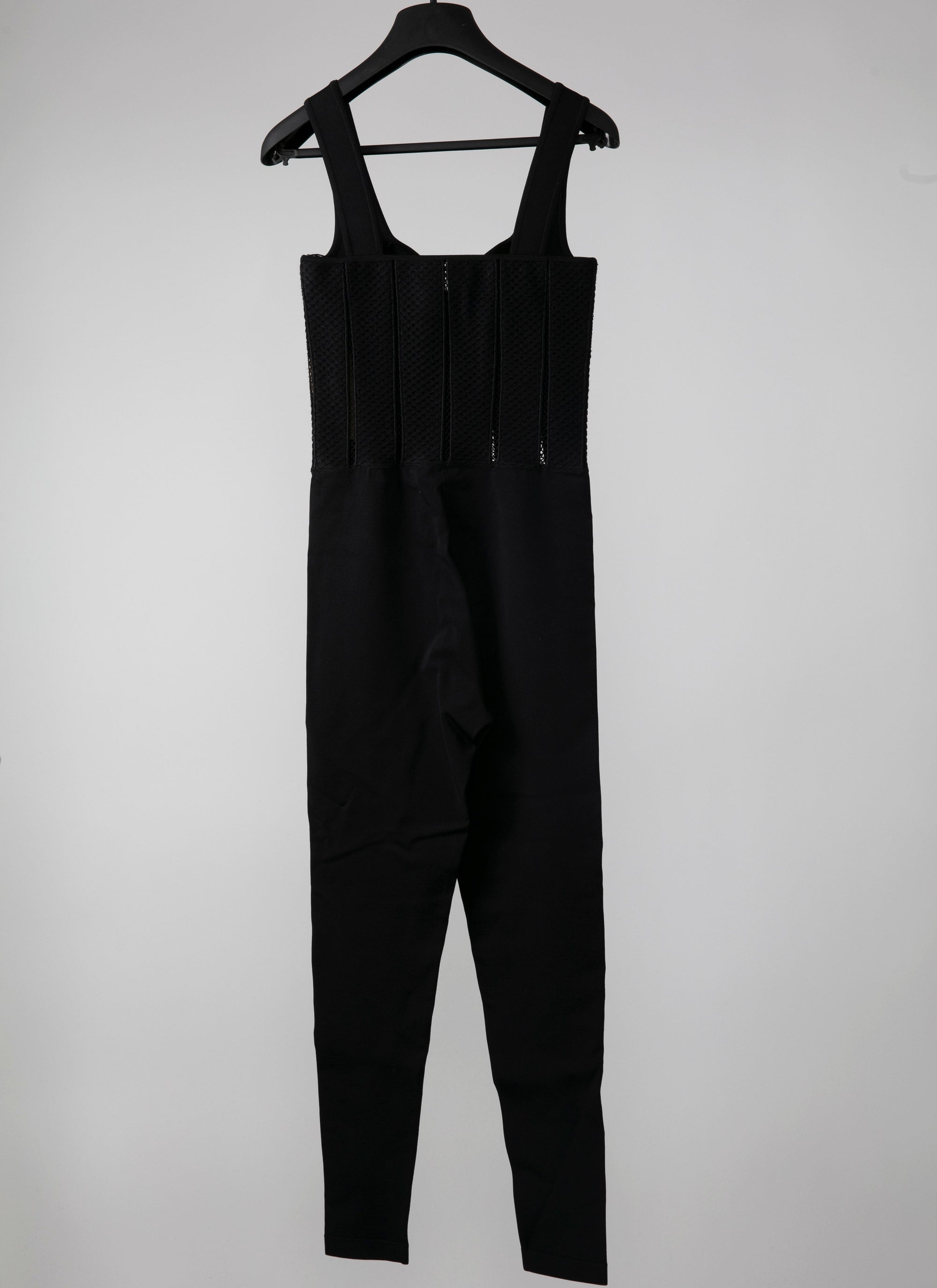 Combinaison sans manches style corset - Noir