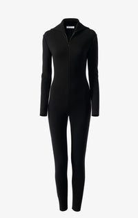 Combinaison minimaliste en laine - Noir Alaïa