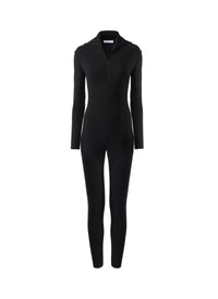 Combinaison minimaliste en laine - Noir Alaïa