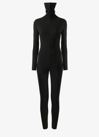 Combinaison minimaliste en laine - Noir Alaïa