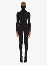 Combinaison minimaliste en laine - Noir Alaïa