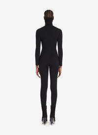 Combinaison minimaliste en laine - Noir Alaïa