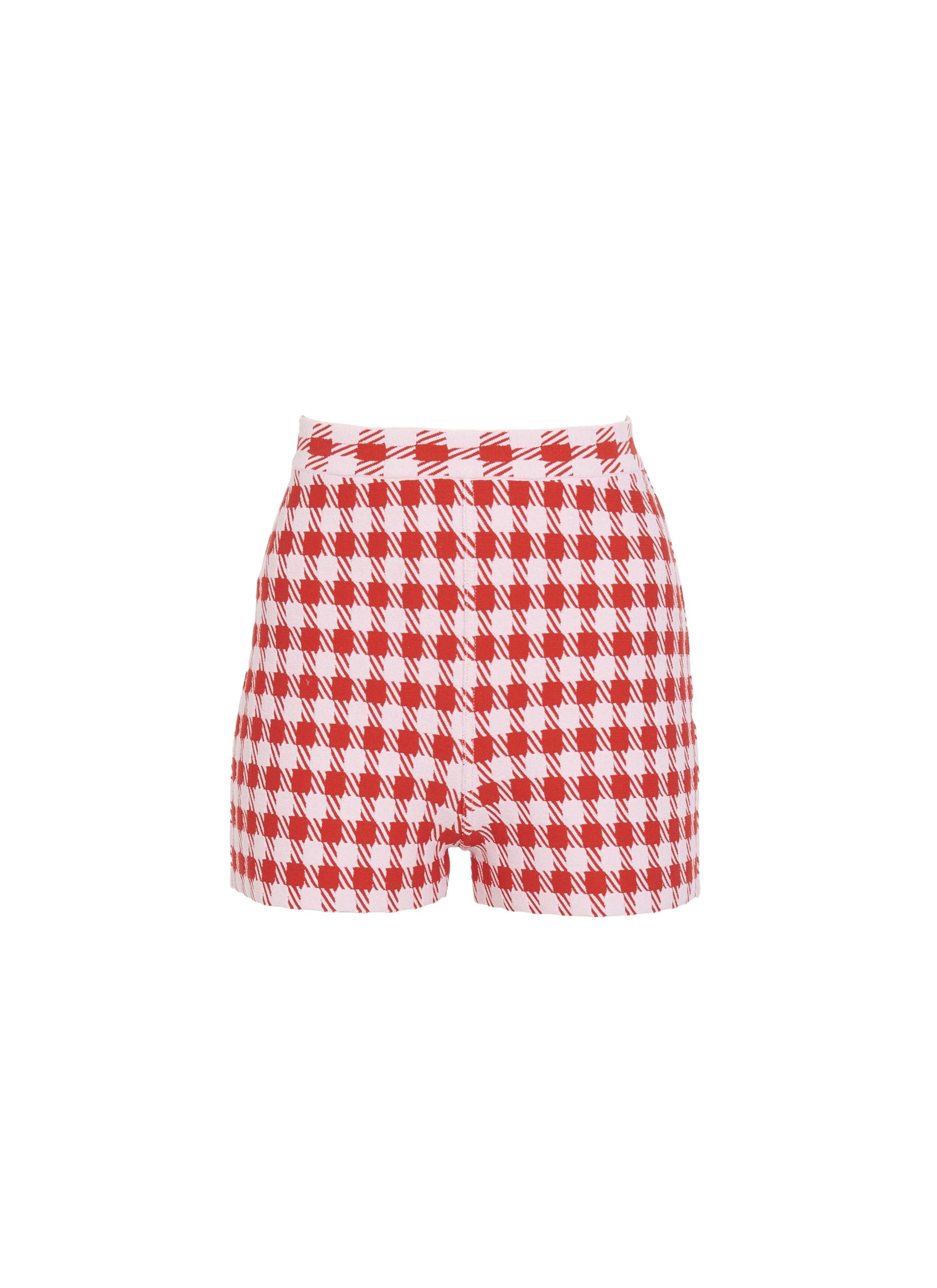 Short à motif vichy - Rouge & Rose