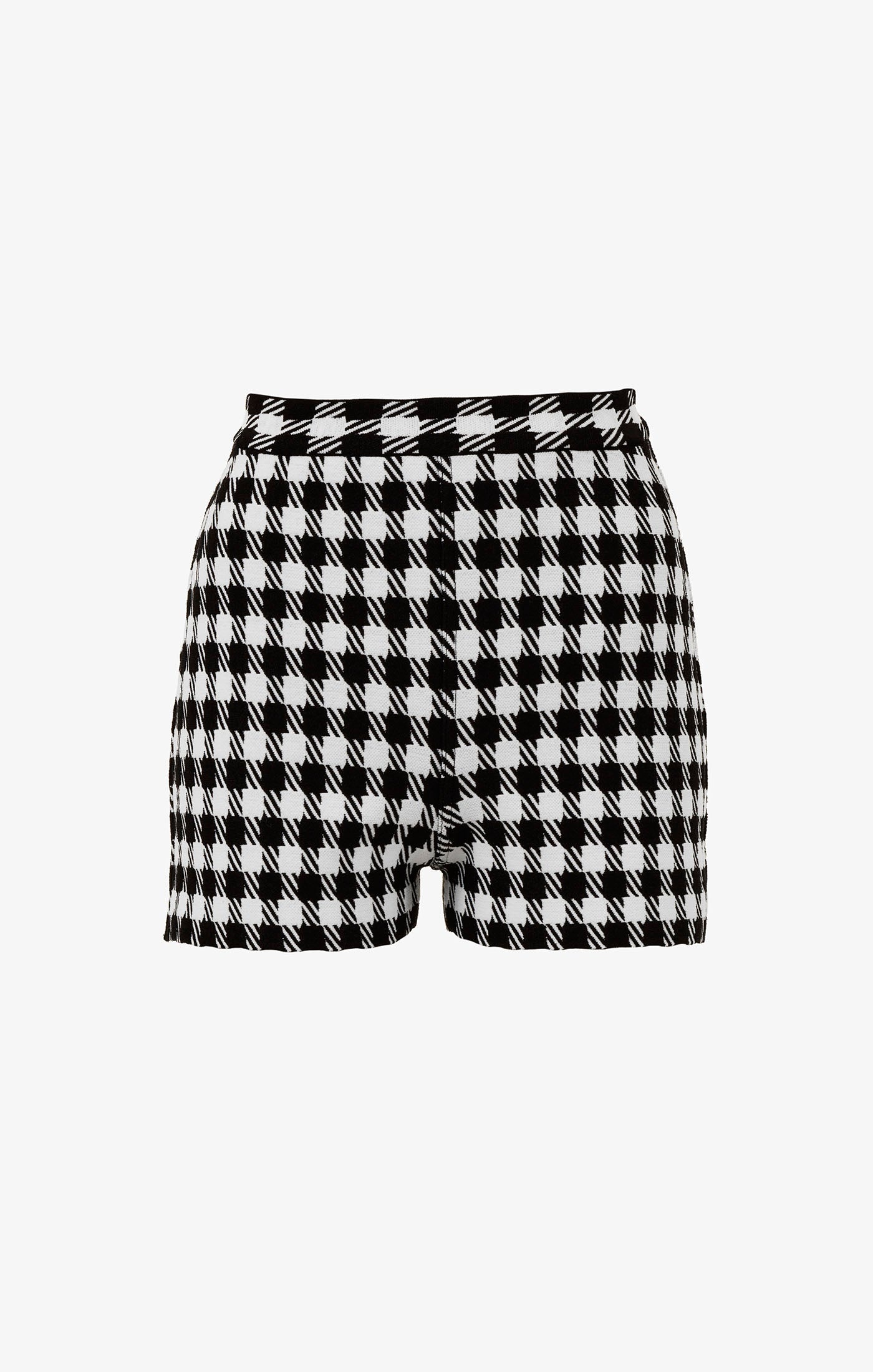 Short à motif vichy - Noir & Blanc