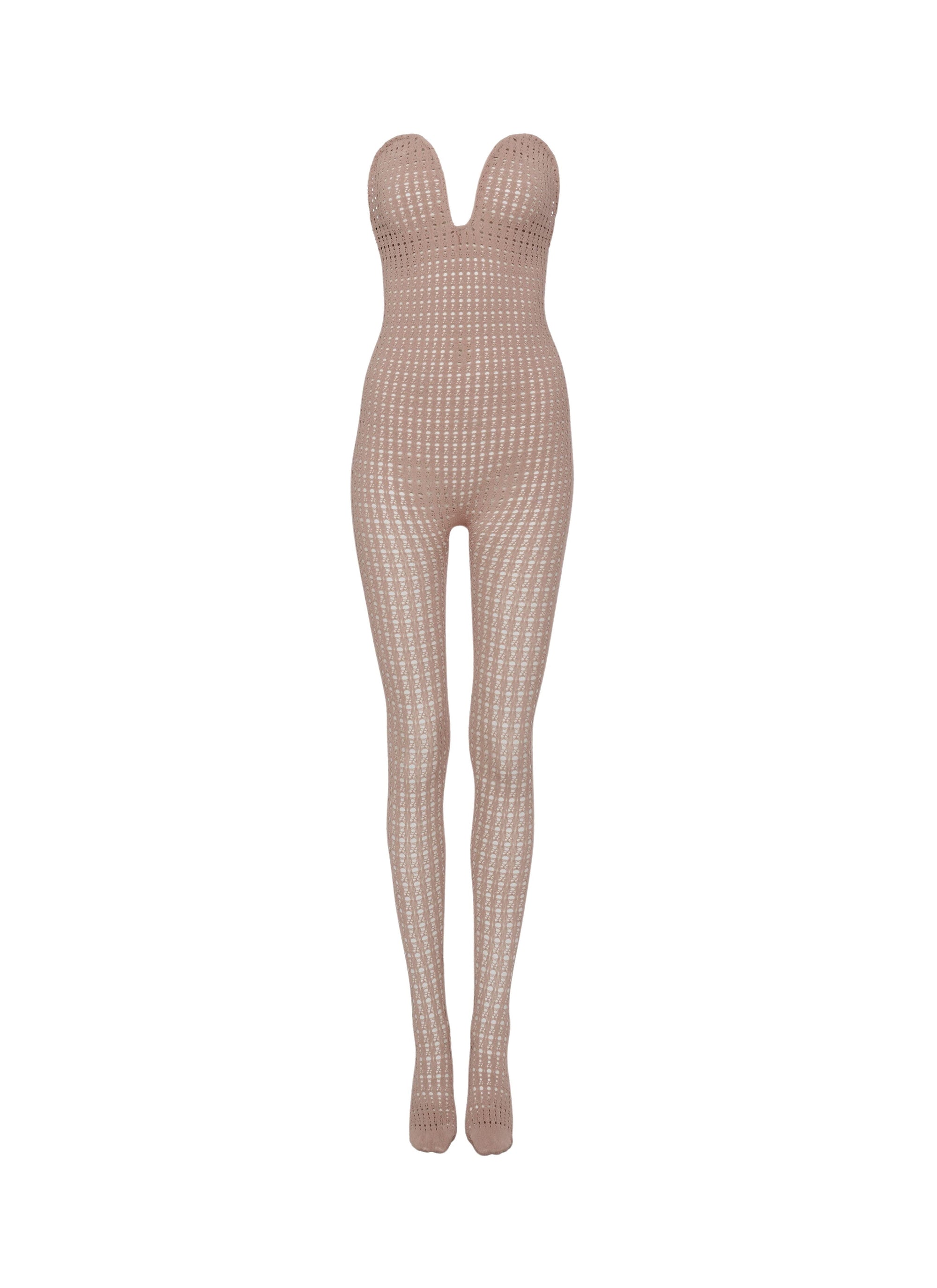 Suit Vienna fitted corset - Nude Alaïa