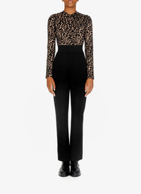 Ingenue wool trousers - Black intense