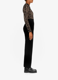 Ingenue wool trousers - Black intense